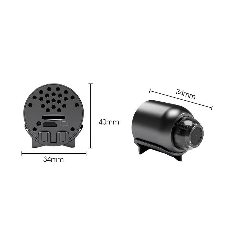 Mini WIFI-kamera - 1080P HD - Nattsyn - Bevegelsesdeteksjon