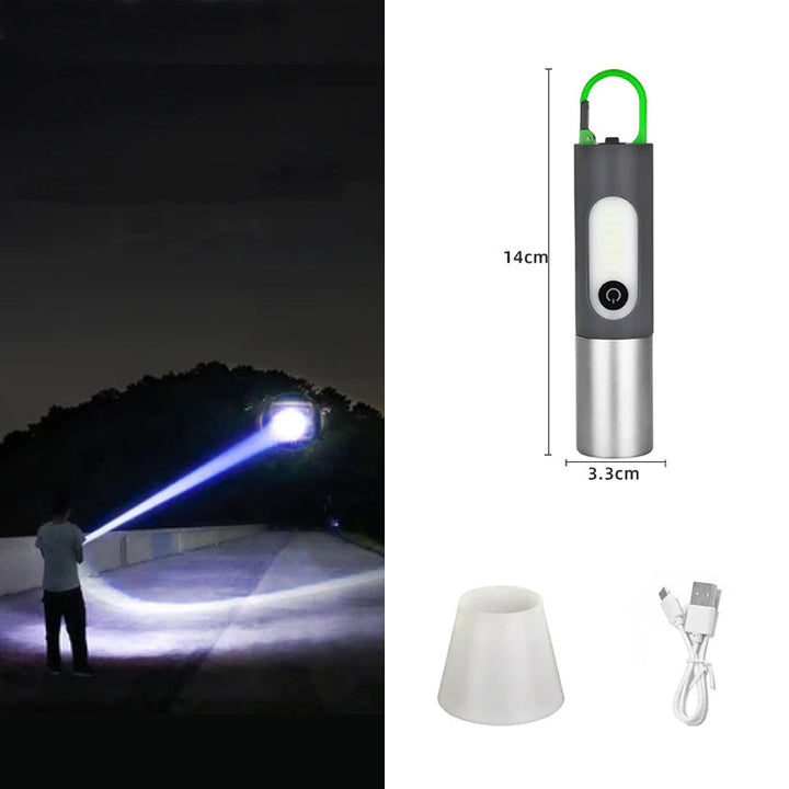 Zoombar LED-lommelykt - 1000 Lumen | USB-C Laddning