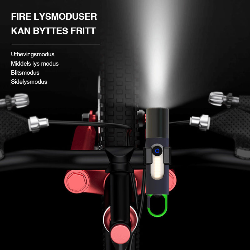 Zoombar LED-lommelykt - 1000 Lumen | USB-C Laddning
