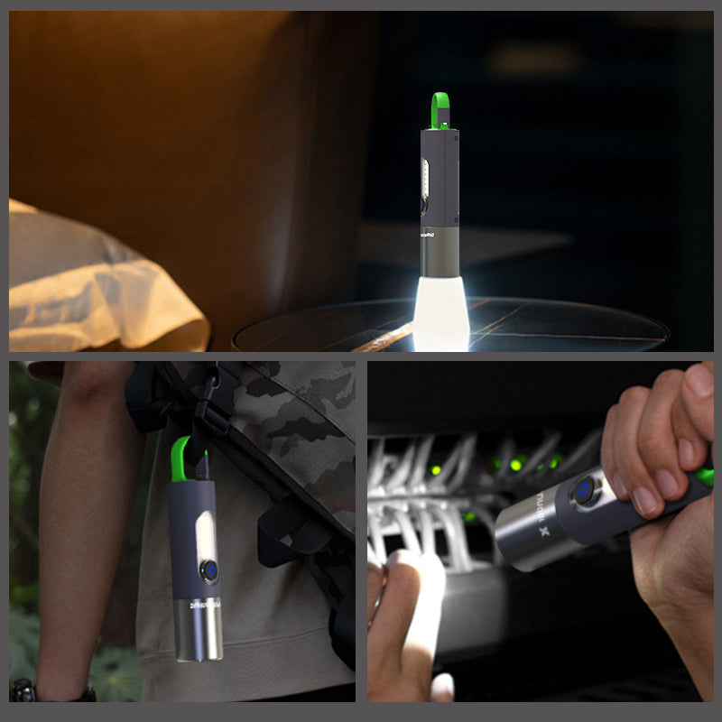 Zoombar LED-lommelykt - 1000 Lumen | USB-C Laddning