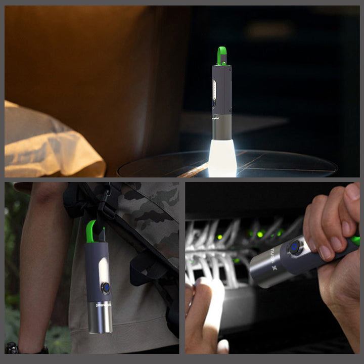 Zoombar LED-lommelykt - 1000 Lumen | USB-C Laddning