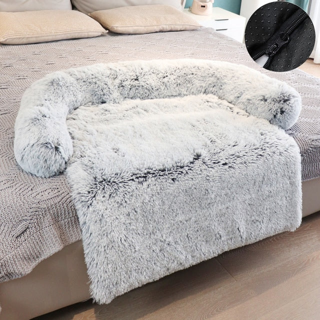Mysig Lugnande Sofatrekk för Hund och Katt