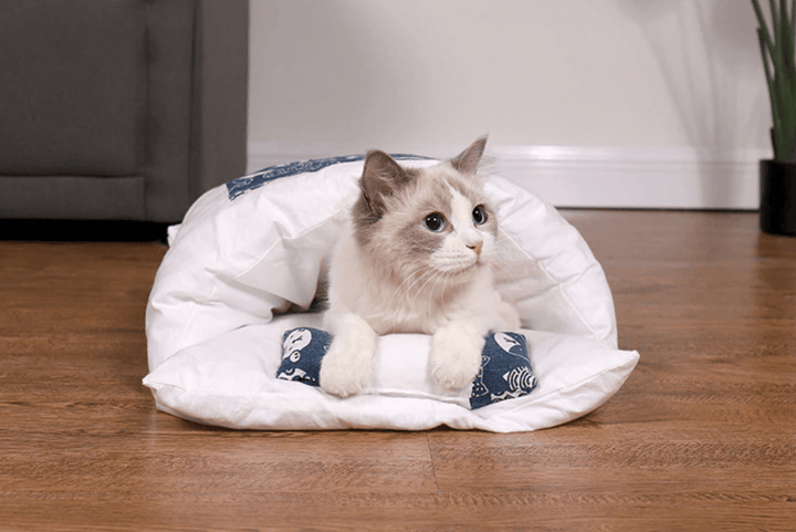 Mysig Kattesovepose för Trygg och Varm Sövn