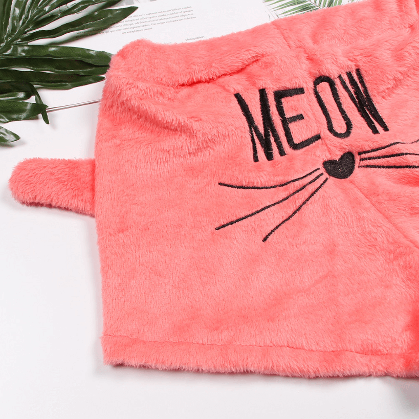 Mysig Katt Pyjamasett för Kvinnor