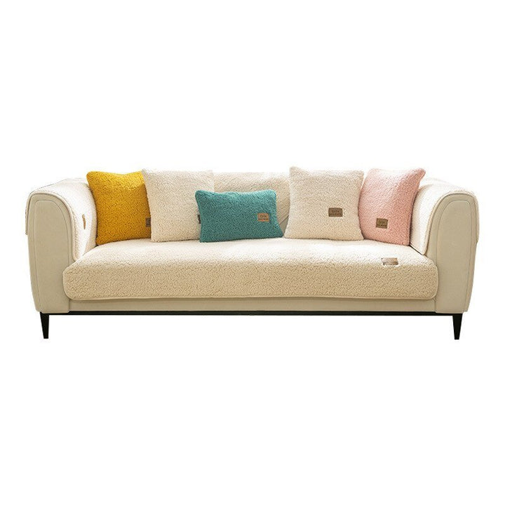 Mysig Sofa Trekk för Vinter med Anti-Skli Design