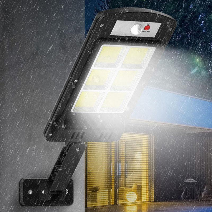 Utomhus Solcelle LED Lampa - Bevegelsessensor | 200W