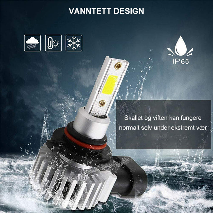 Supersterke LED frontlykter - Långvarig | Vattentät