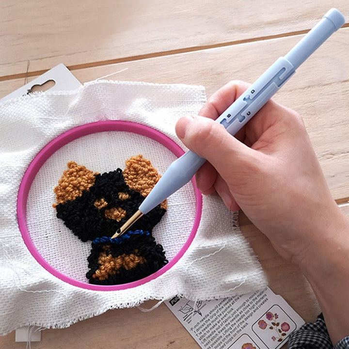 Kreativ Broderi Punch Nål för Unika Håndverk – Enkel &amp; Göy