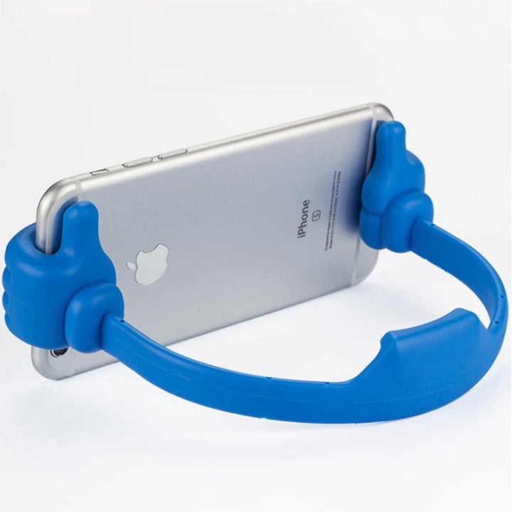Kreativ Mobilholder med Tommel Upp | Justerbar och Universell