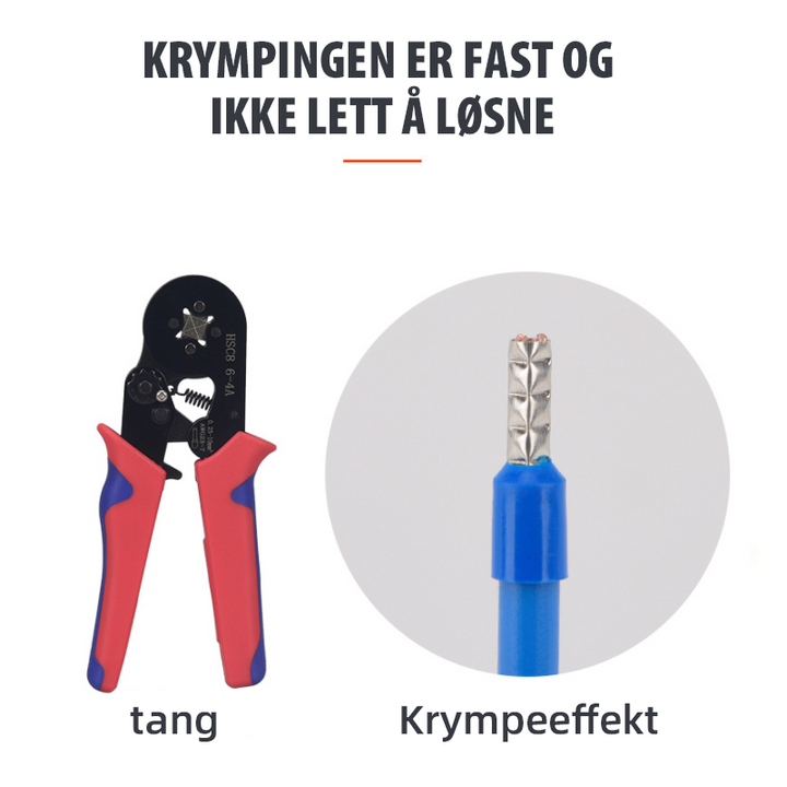 Krympeverktöysett - Håndter Precision och Komfort