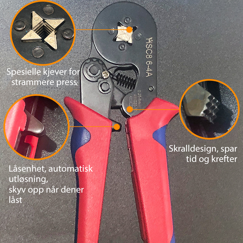 Krympeverktöysett - Håndter Precision och Komfort