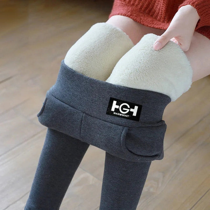 Dam Fleece Leggings - Värme och Bekväma till Vintern