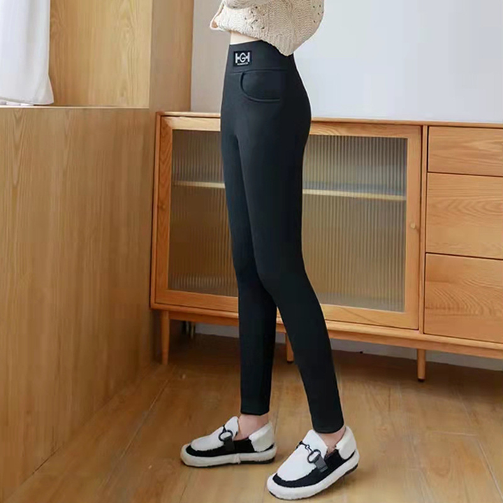 Dam Fleece Leggings - Värme och Bekväma till Vintern