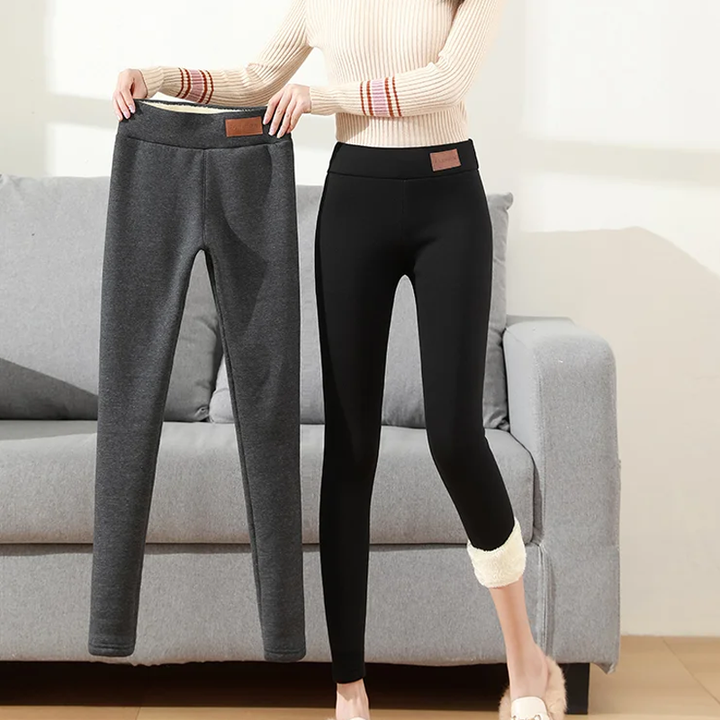 Dam Fleece Leggings - Värme och Bekväma till Vintern