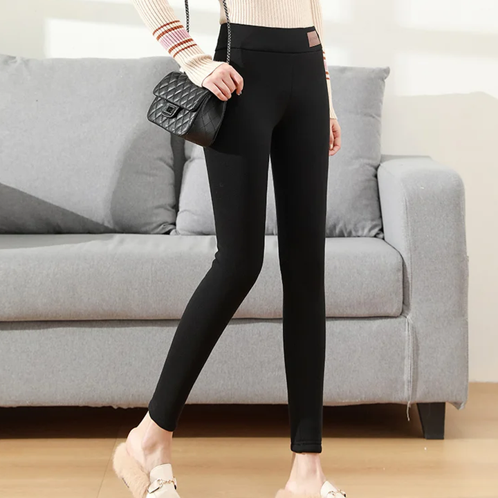Dam Fleece Leggings - Värme och Bekväma till Vintern