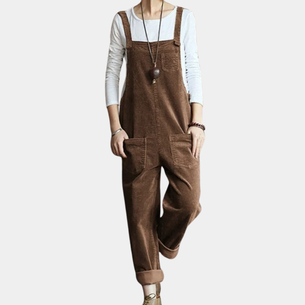 Kvinnornas Jumpsuit Med Lös Passform