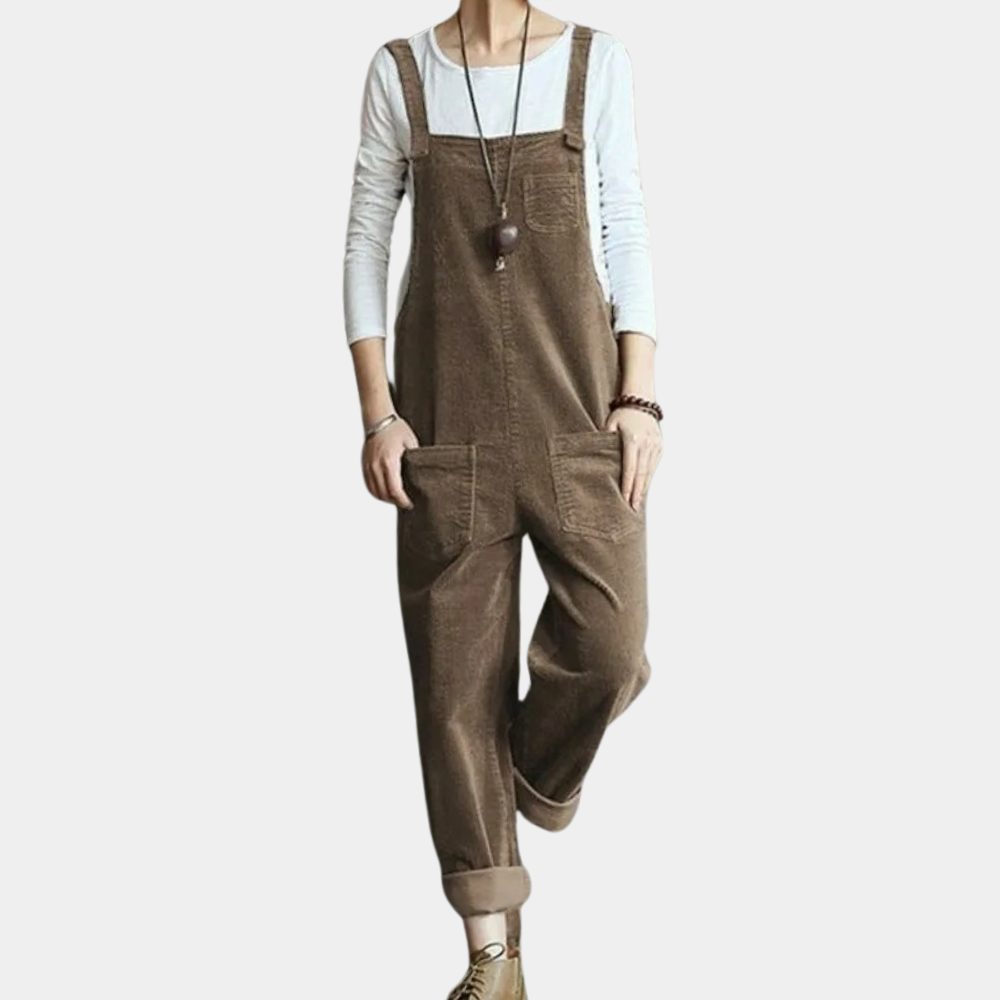 Kvinnornas Jumpsuit Med Lös Passform