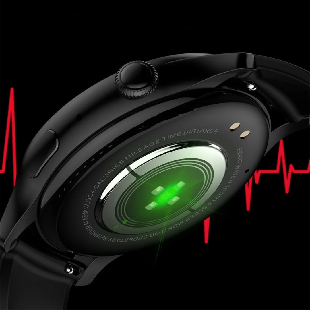 AMOLED Smartklokke för Kvinnor: Håll Dig Tilkoblet och Stilfull