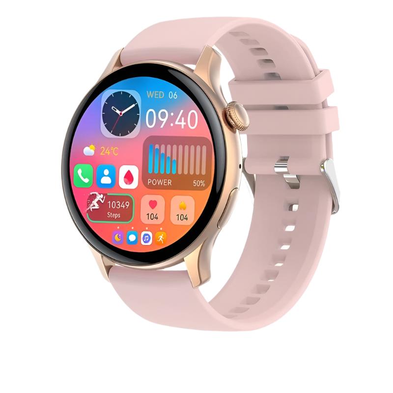AMOLED Smartklokke för Kvinnor: Håll Dig Tilkoblet och Stilfull