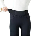 Kvinnor Denimbukser Hög Midja Slim Fit Jeans