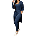 Kvinnor Snöring Jumpsuit & Kåpesett – Elegant Tvådelad Outfit