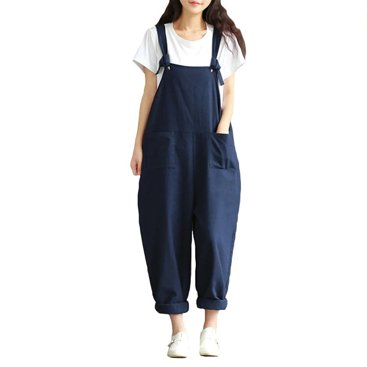 Kvinnor Lös och Bekväm Harem Jumpsuit för Vardag