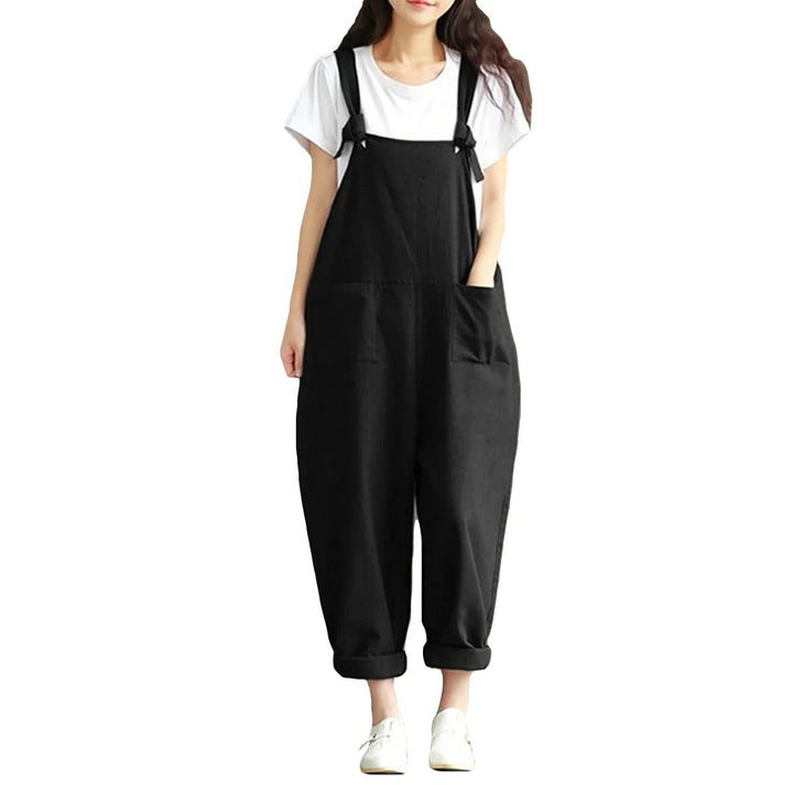 Kvinnor Lös och Bekväm Harem Jumpsuit för Vardag