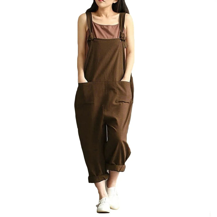 Kvinnor Lös och Bekväm Harem Jumpsuit för Vardag