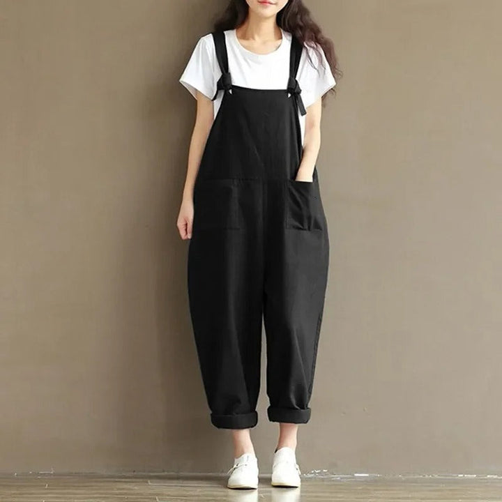 Kvinnor Lös och Bekväm Harem Jumpsuit för Vardag