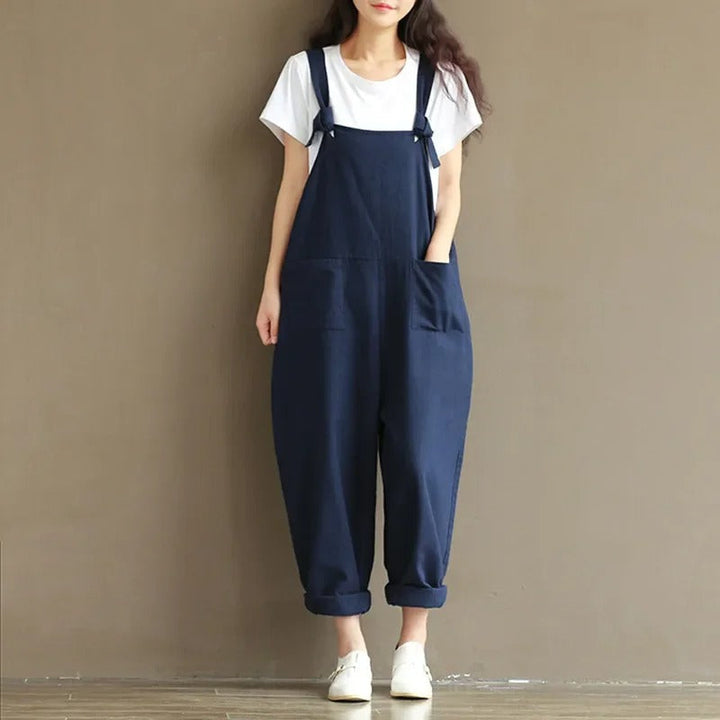 Kvinnor Lös och Bekväm Harem Jumpsuit för Vardag