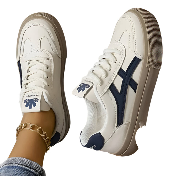 Kvinnor Andningsbar Sneakers med Komfort och Extra Stöd