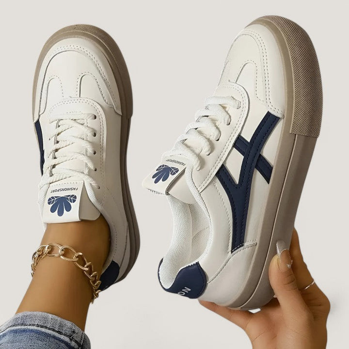 Kvinnor Andningsbar Sneakers med Komfort och Extra Stöd