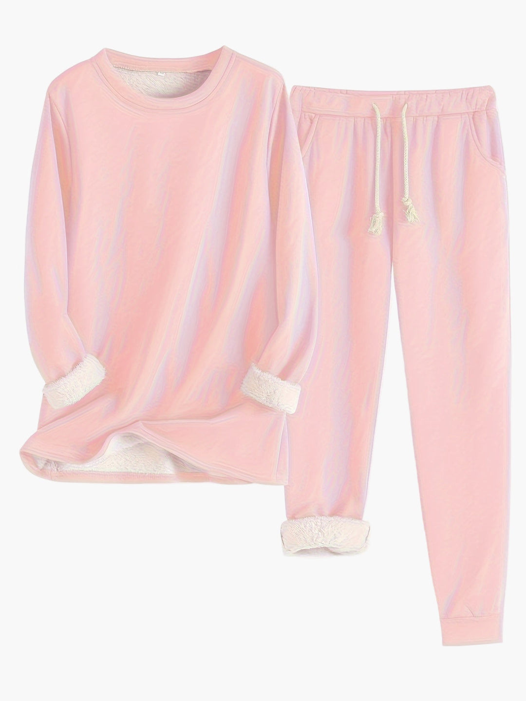 Dam Bekväma Tvådelad Loungewear Set – Komfort &amp; Stil Hemma