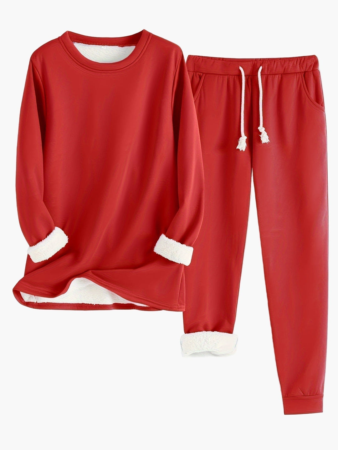 Dam Bekväma Tvådelad Loungewear Set – Komfort &amp; Stil Hemma