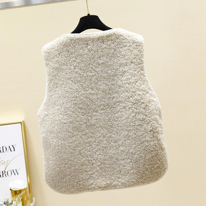 Dam Varm Knytevarm Väst i Mjuk Fleece