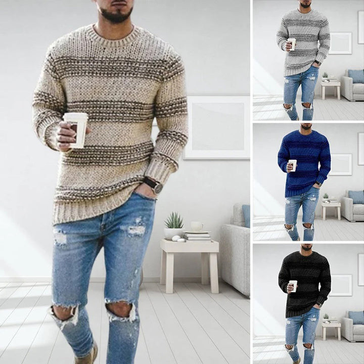 Mjuk Herretröja - Bekväm &amp; Snygg Stickad tröja