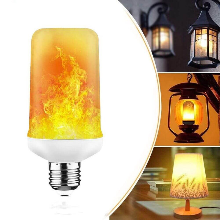LED Flammeeffekt Lyspäre för Mysig Stämning
