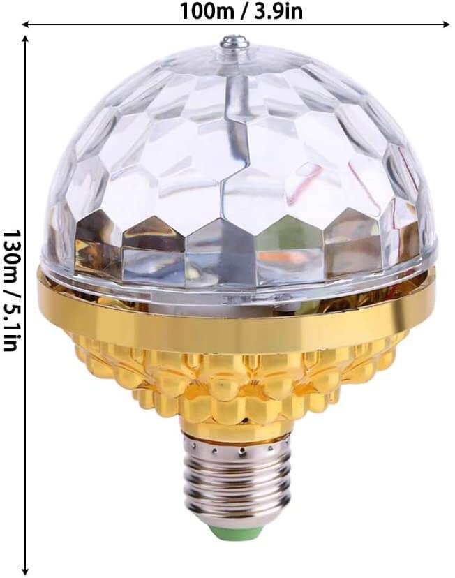 LED Krystall Magisk Ball för Fest och Disco
