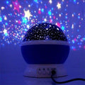 LED Nattlampe med Stjernehimmel - Rolig Atmosfär för Barn