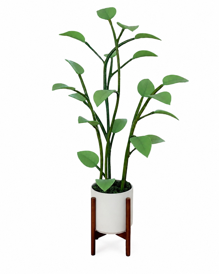 LED Planteformet Lampa med Dynamisk Fargeveksling
