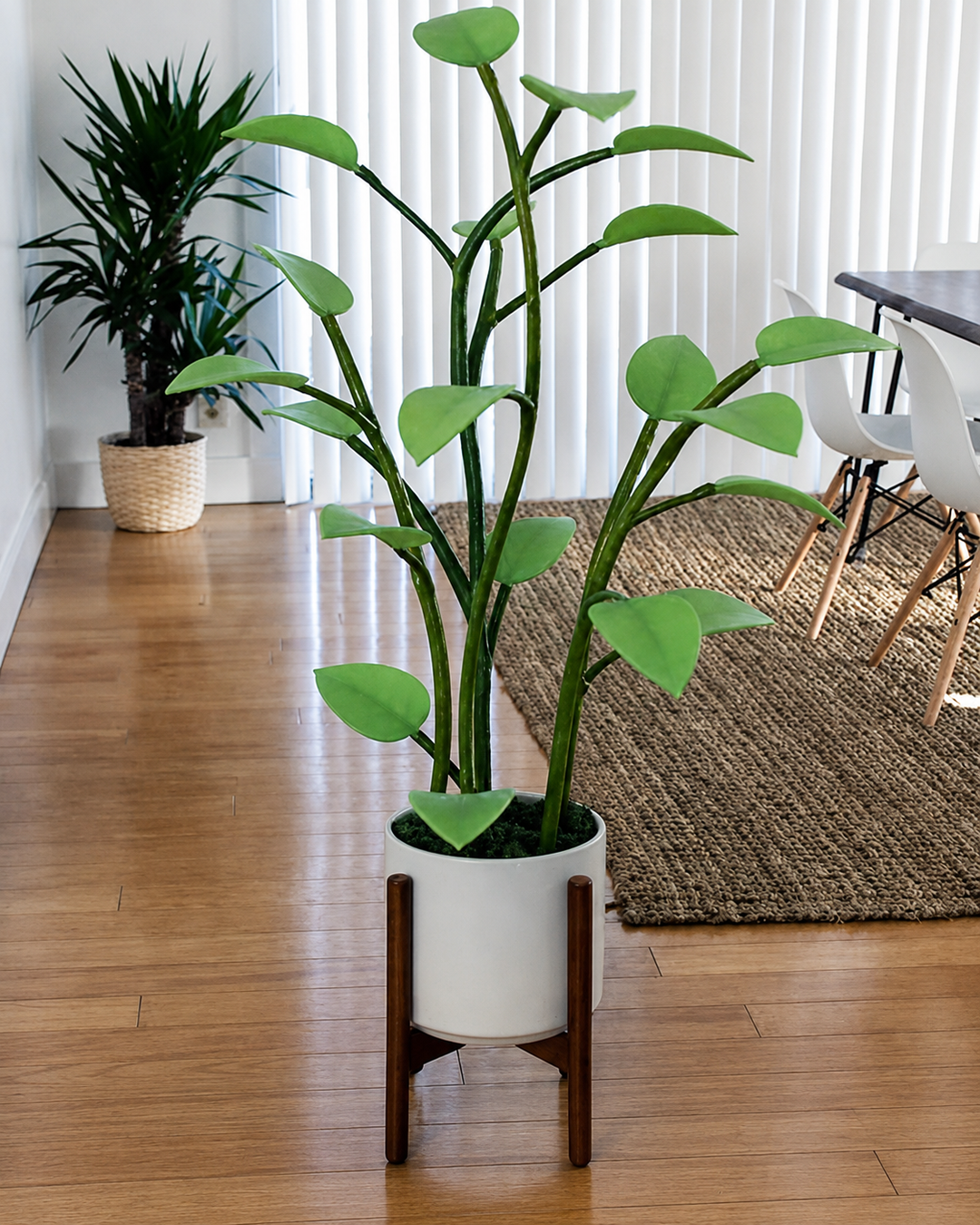 LED Planteformet Lampa med Dynamisk Fargeveksling