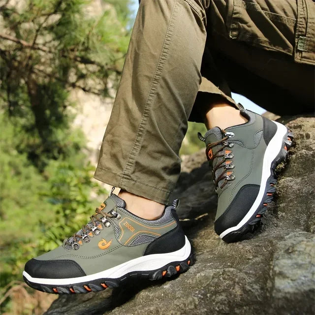 Herr Lätta Plattform Sneakers för Komfort och Stil Utomhus