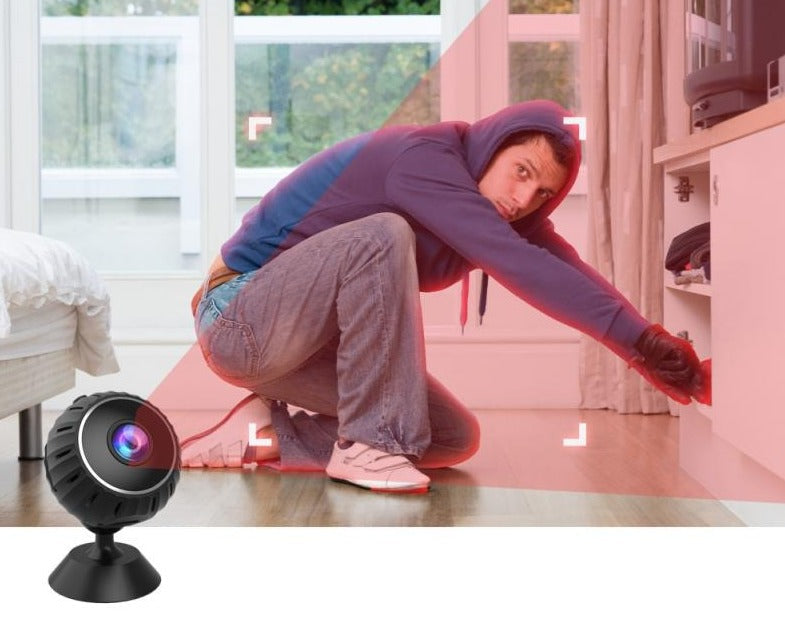 Mini WiFi Overvåkningskamera med Nattsyn