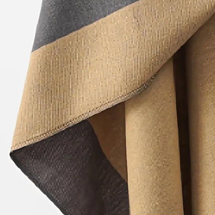 Kvinna Poncho i Luksuriöst Design
