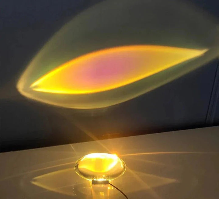 Unisex Lyx Bordslampa i Krystall