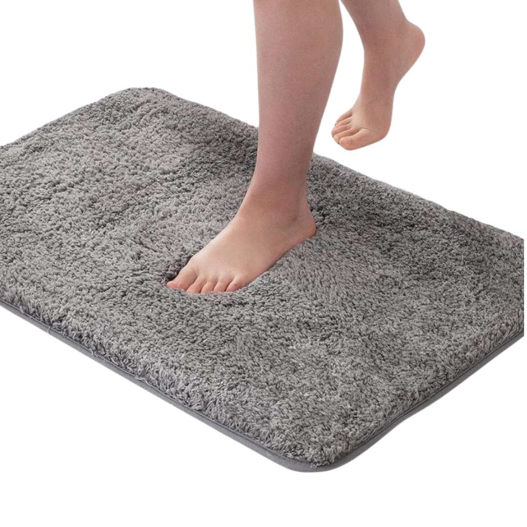 Lyxig Mikrofiber Badematte med Antiskli för Badevarelset