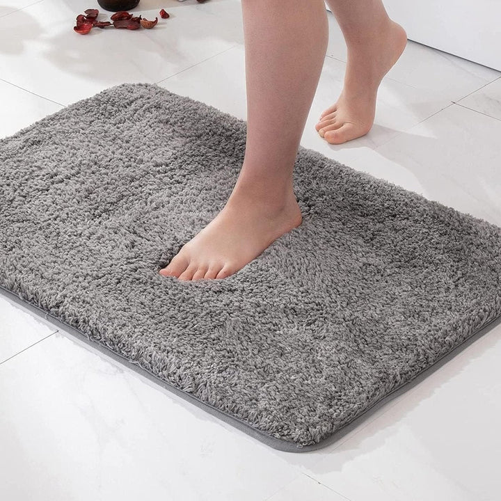 Lyxig Mikrofiber Badematte med Antiskli för Badevarelset