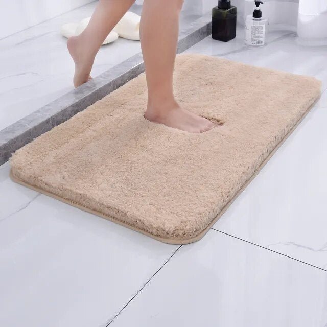 Lyxig Mikrofiber Badematte med Antiskli för Badevarelset