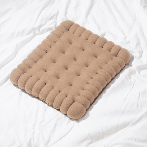 Unisex Luksuspute med Kjeksdesign för Optimal Komfort och Stöd