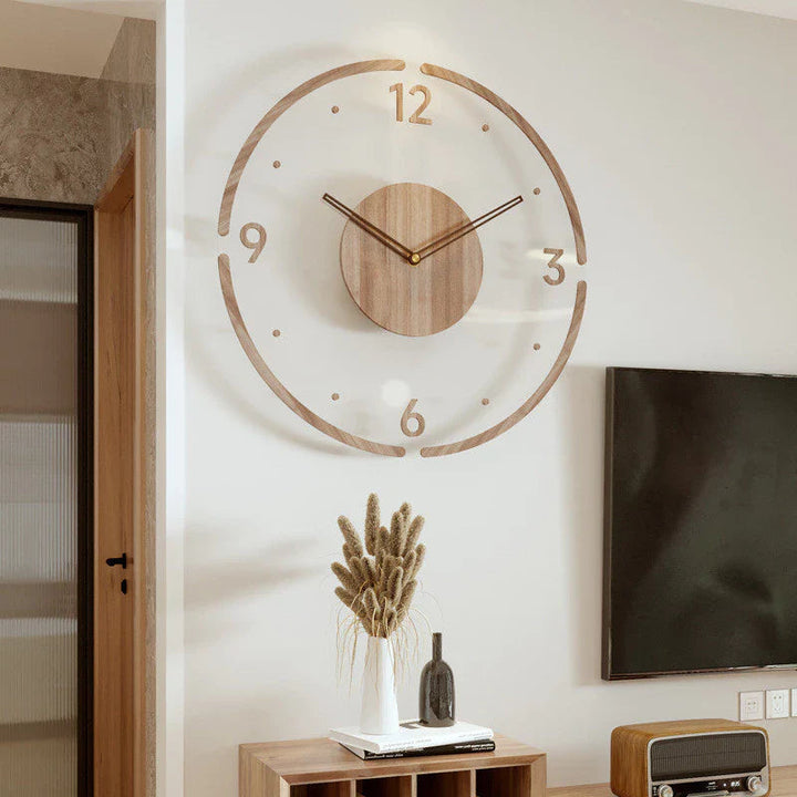 Modern Minimalistisk Veggklokke för Hemmet